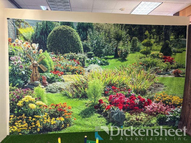 Image for FLORAL GARDEN BACKDROP