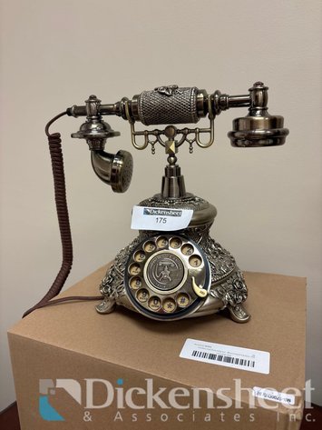 Image for ANTIQUE TURNTABLE TELEPHONE