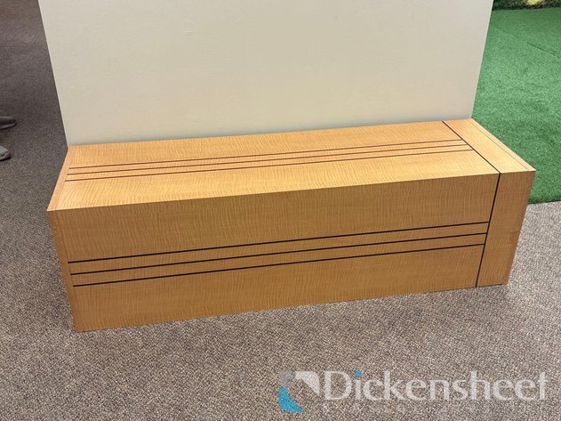 Image for WOOD STYLE BENCH LOT, QTY (2)