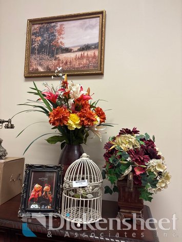 Image for DECORATIVE VASES, FRAMES, AND BIRD CAGE