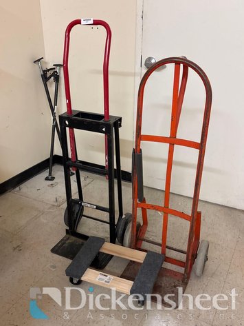 Image for TWO METAL DOLLYS AND SMALL FURNTIURE DOLLY