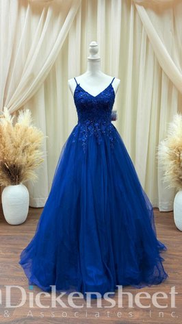 Image for QUINCEANERA BALL GOWN, BLUE, SIZE 6
