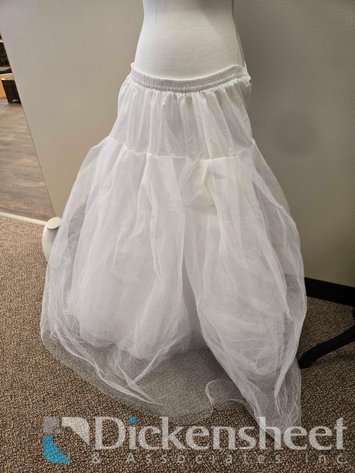 Image for CRINOLINE SLIP, WHITE, SIZE ONE SIZE