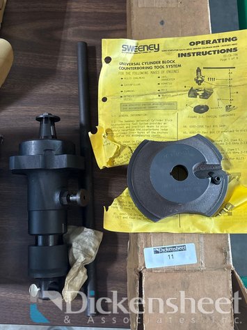 Image for SWEENEY UNIVERAL CYLINDER BLOCK COUNTERBORING TOOL SYSTEM