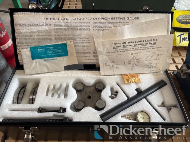 Image for GM PINION SETTING GAUGE SET