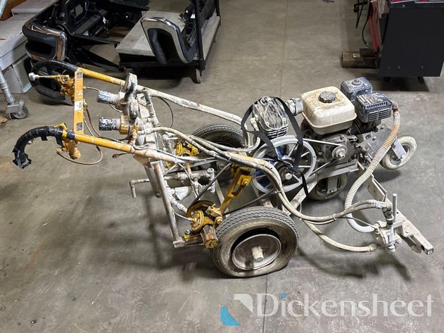 Image for QUINCY GAS POWERED PAINT STRIPING MACHINE