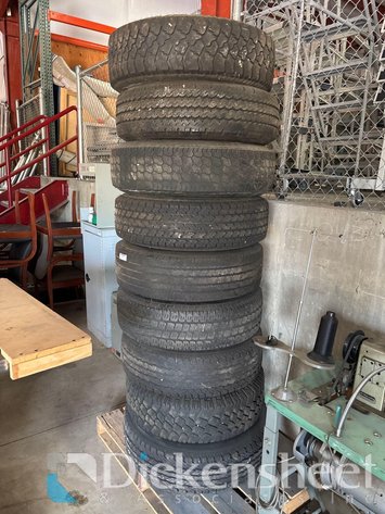 Image for STACK OF TIRES AND RIMS