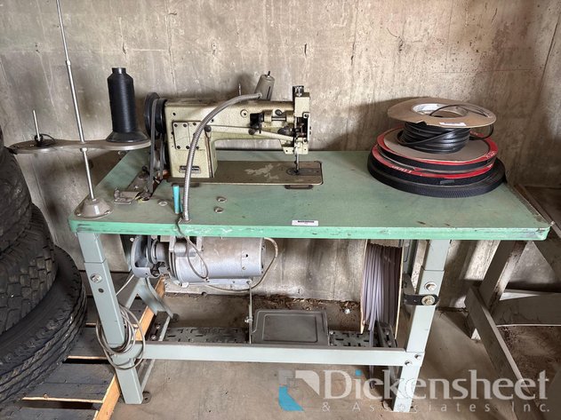Image for NAKAJIMA INDUSTRIAL SEWING MACHINE WITH TABLE