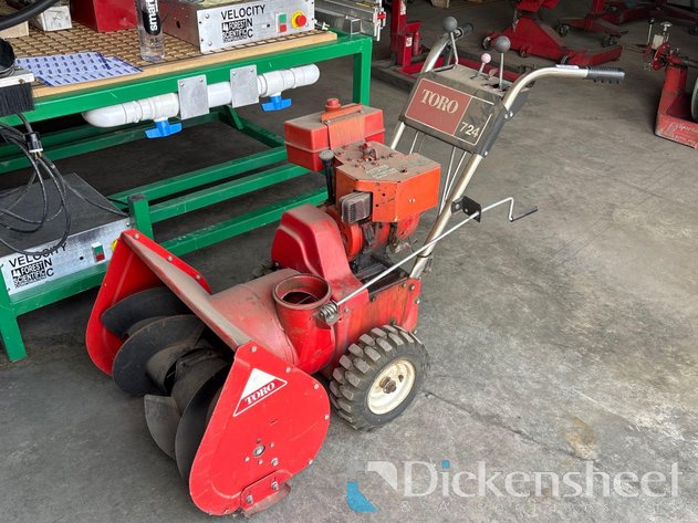 Image for TORO 724 TWO STAGE SNOW BLOWER