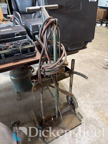 Image for TWO WHEEL WELDING CART WITH HOSE & GAUGES