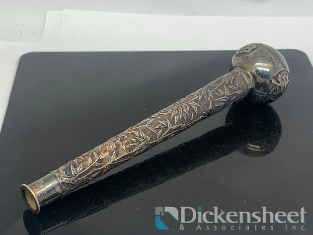 Image for Silver Antique Umbrella Handle
