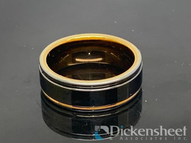 Image for Two Tone Men's Wedding Band