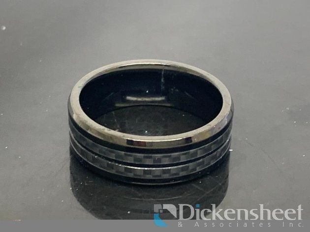 Image for Black Tone Men's Wedding Band