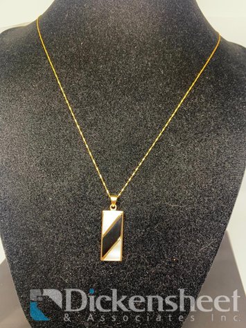 Image for 14KT Yellow Gold Chain With 10KT Yellow Gold Pendant