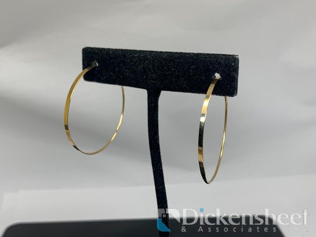 Image for 14KT Yellow Gold Hoop Earrings