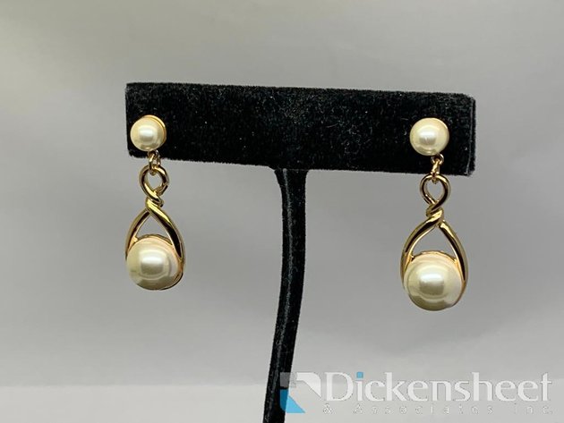 Image for Gold Tone Earrings