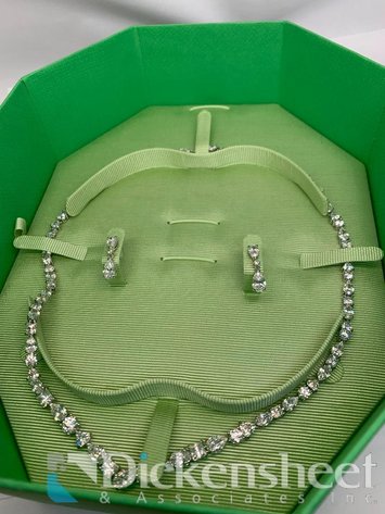 Image for Swarovski Necklace & Earrings Set