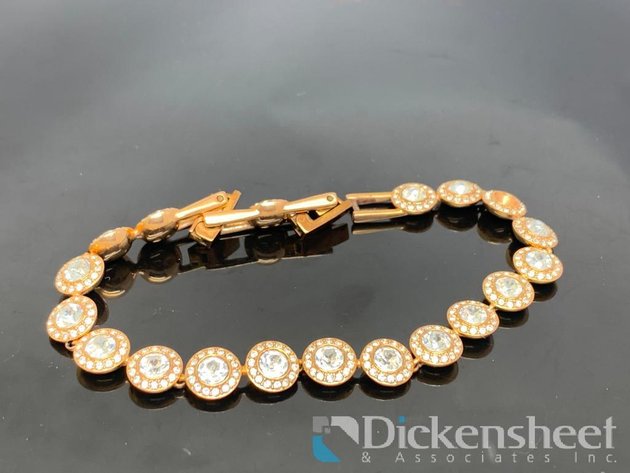 Image for Swarovski Rose Gold Tone Bracelet