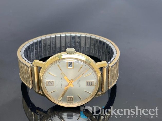Image for Vintage Caravelle Gold Tone Men's Watch