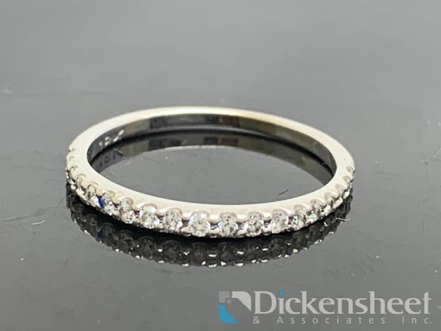 Image for 18KT White Gold Diamond Wedding Band