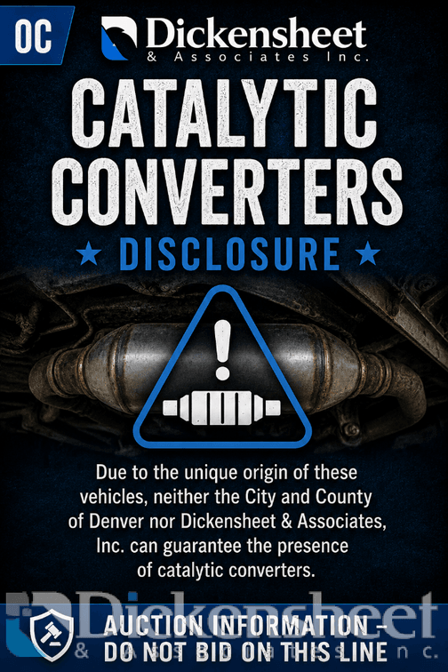 Image for Abandoned and Confiscated Vehicle Auction