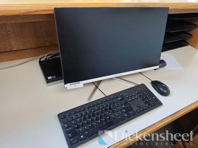 Image for HP ELITE DESK MINI PC WITH MONITOR & ACCESSORIES