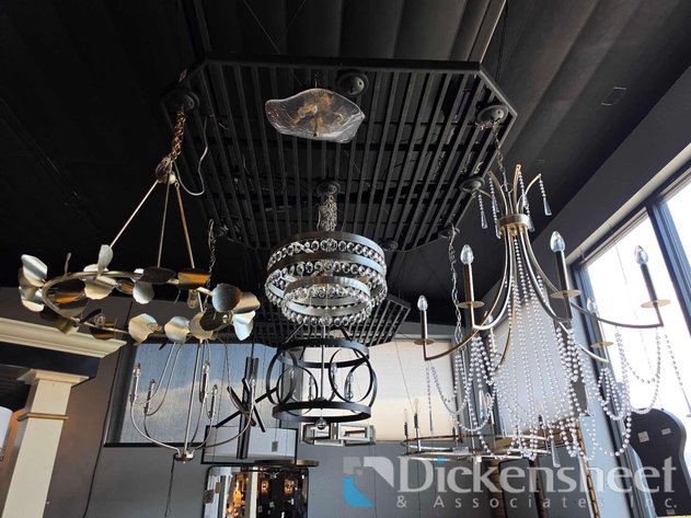Image for (7) CEILING-MOUNT FIXTURES & CHANDELIERS