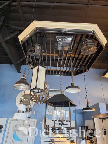 Image for (10) QUOIZEL CHANDELIERS & CEILING LIGHTS