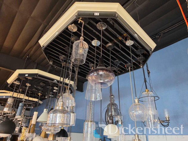 Image for (19) QUOIZEL HANGING LIGHTS