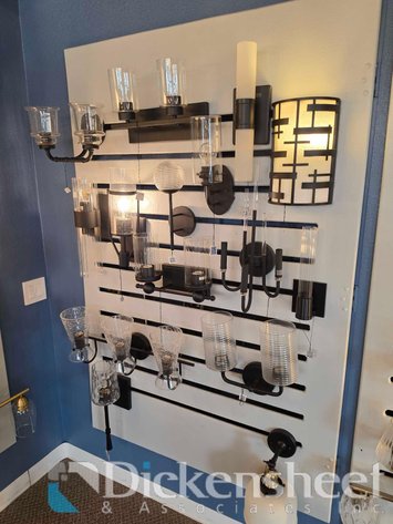 Image for (5) VANITY LIGHT & WALL SCONCE PANELS / INVENTORY