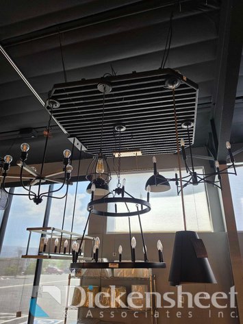 Image for (6) CHANDELIERS & HANGING CEILING LIGHTS