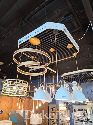 Image for (7) MURRAY FEISS HANGING LIGHTS