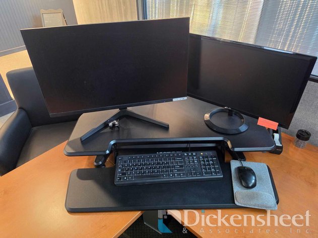 Image for HP PAVILION TOWER WITH DUAL MONITORS & ACCESSORIES