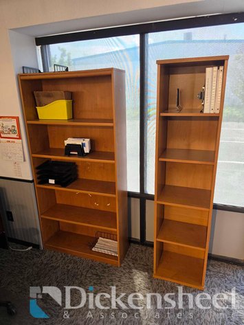 Image for FIVE SHELF BOOKCASE & DISPLAY SHELVING UNIT ONLY