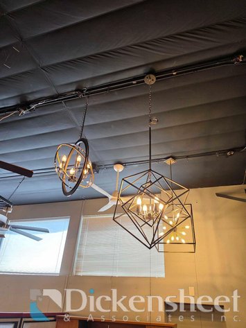 Image for (3) DECORATIVE LIGHT FIXTURES