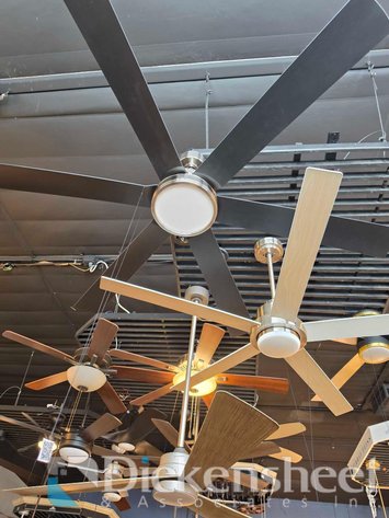 Image for LOT OF (2) LARGE CEILING FANS