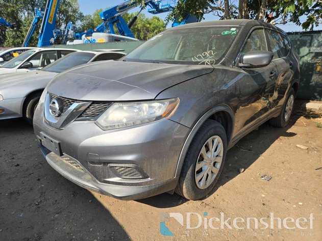 Image for 2016 NISSAN ROGUE, KNMAT2MV2GP644792, KEY
