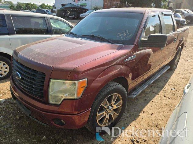 Image for 2014 FORD F150 PICKUP TRUCK, 1FTFW1CF2EKE19512