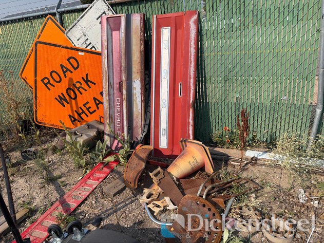 Image for LOT OF ROAD SIGNS, TAILGATES,