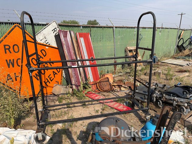 Image for BLACK METAL TWO TIER TIRE RACK