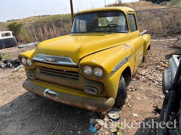 Image for CHEVROLET APACHE, ESTIMATE LATE 50'S