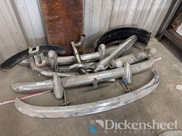 Image for CHROME BUMPERS & EXHAUST PIPES