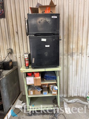 Image for CART & MINI REFRIGERATOR