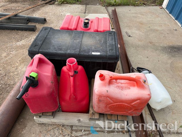 Image for LOT OF GAS CANS