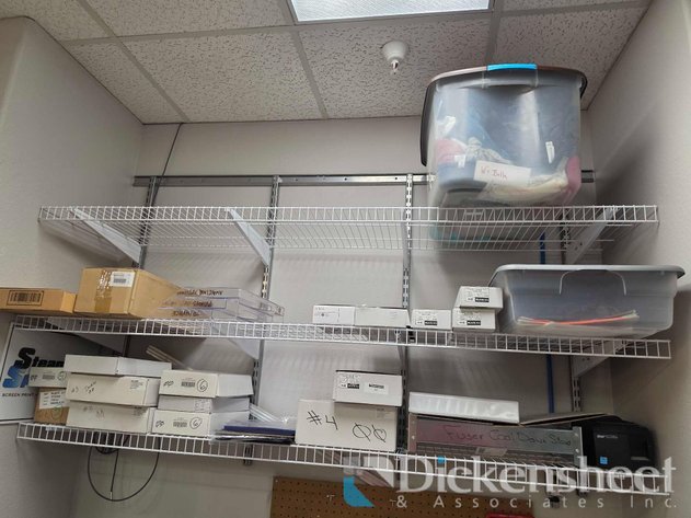 Image for LOT OF WIRE SUPPLIES / ITEMS ON RACKING ONLY