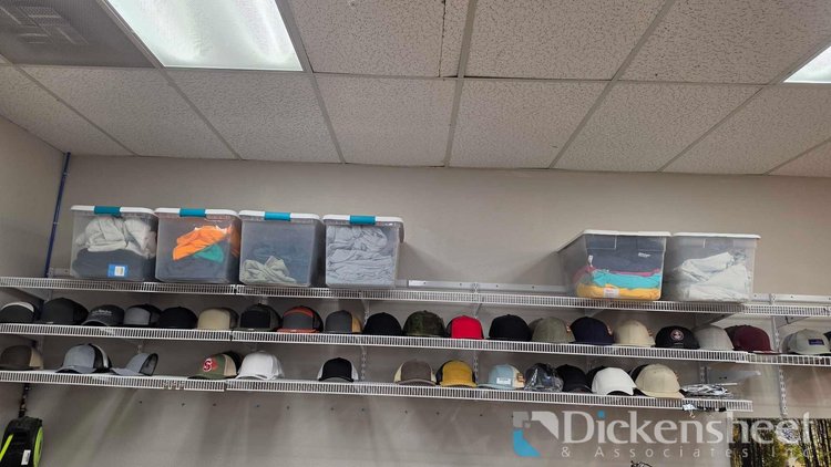 Image for LARGE LOT OF BLANK CLOTHING, HATS
