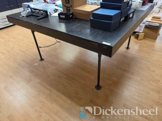 Image for 6 FT BY 6 FT WOOD TOP WORK TABLE
