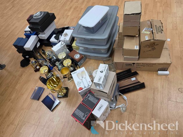 Image for BLANK AWARDS, CLOCKS & GLASSWARE LOT
