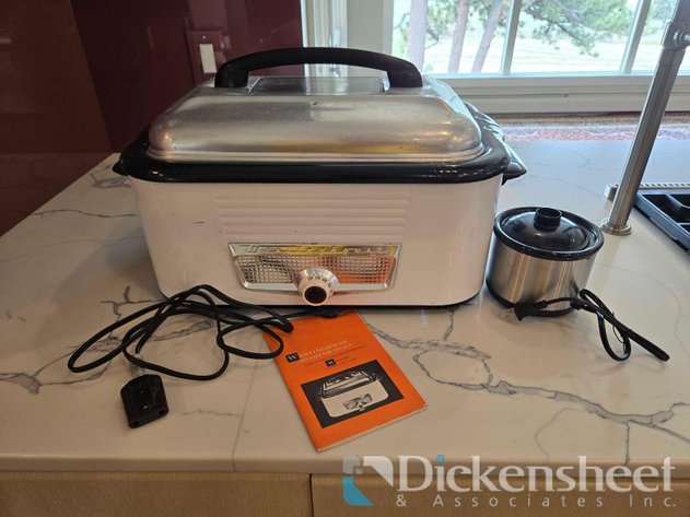 Image for WESTINGHOUSE CROCKPOT OVEN WITH MINI CROCKPOT