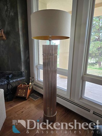 Image for CALIZA 63 INCH CHROME BAR FLOOR LAMP